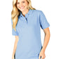 Women's Pocketless Superblend Pique Polo - BG6204 - Light Blue
