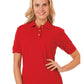 Women's Pocketless Superblend Pique Polo - BG6204 - Red
