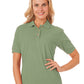 Women's Pocketless Superblend Pique Polo - BG6204 - Sage