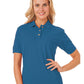 Women's Pocketless Superblend Pique Polo - BG6204 - Turquoise
