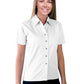 Women's Pocketless Short Sleeve Superblend Poplin Shirt - BG6216S - White