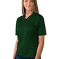 Women's Pocketless Wicking V-Neck Polo - BG6219 - Hunter