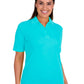 Women's Pocketless Value Wicking Polo - BG6300 - Aqua