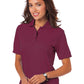 Women's Pocketless Value Wicking Polo - BG6300 - Burgundy