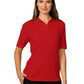 Women's Pocketless Value Wicking Polo - BG6300 - Red