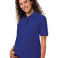 Women's Pocketless Value Wicking Polo - BG6300 - Royal