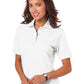Women's Pocketless Value Wicking Polo - BG6300 - White