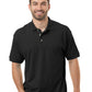 Men's Pocketless Superblend Short Sleeve Polo - BG7204 - Black