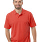 Men's Pocketless Superblend Short Sleeve Polo - BG7204 - Coral