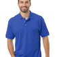 Men's Pocketless Superblend Short Sleeve Polo - BG7204 - French Blue