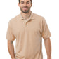 Men's Pocketless Superblend Short Sleeve Polo - BG7204 - Natural