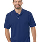 Men's Pocketless Superblend Short Sleeve Polo - BG7204 - Navy