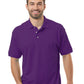 Men's Pocketless Superblend Short Sleeve Polo - BG7204 - Purple