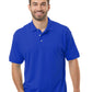 Men's Pocketless Superblend Short Sleeve Polo - BG7204 - Royal