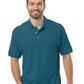 Men's Pocketless Superblend Short Sleeve Polo - BG7204 - Teal