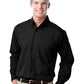 Men's 1-Pocket Value Poplin Shirt - BG7210 - Black