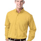 Men's 1-Pocket Value Poplin Shirt - BG7210 - Maize