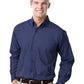 Men's 1-Pocket Value Poplin Shirt - BG7210 - Navy