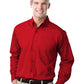 Men's 1-Pocket Value Poplin Shirt - BG7210 - Red