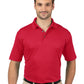 Men's Pocketless Wicking Short Sleeve Polo - BG7219 - Red
