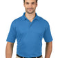 Men's Pocketless Wicking Short Sleeve Polo - BG7219 - Turquoise