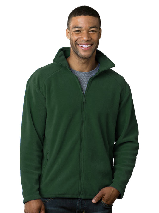 Men's 2-Pocket Micro Fleece Full Zip Jacket - BG9951 - Polar Hunter