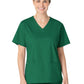 Women's Four-Pocket V-Neck Top - 101 - Hunter