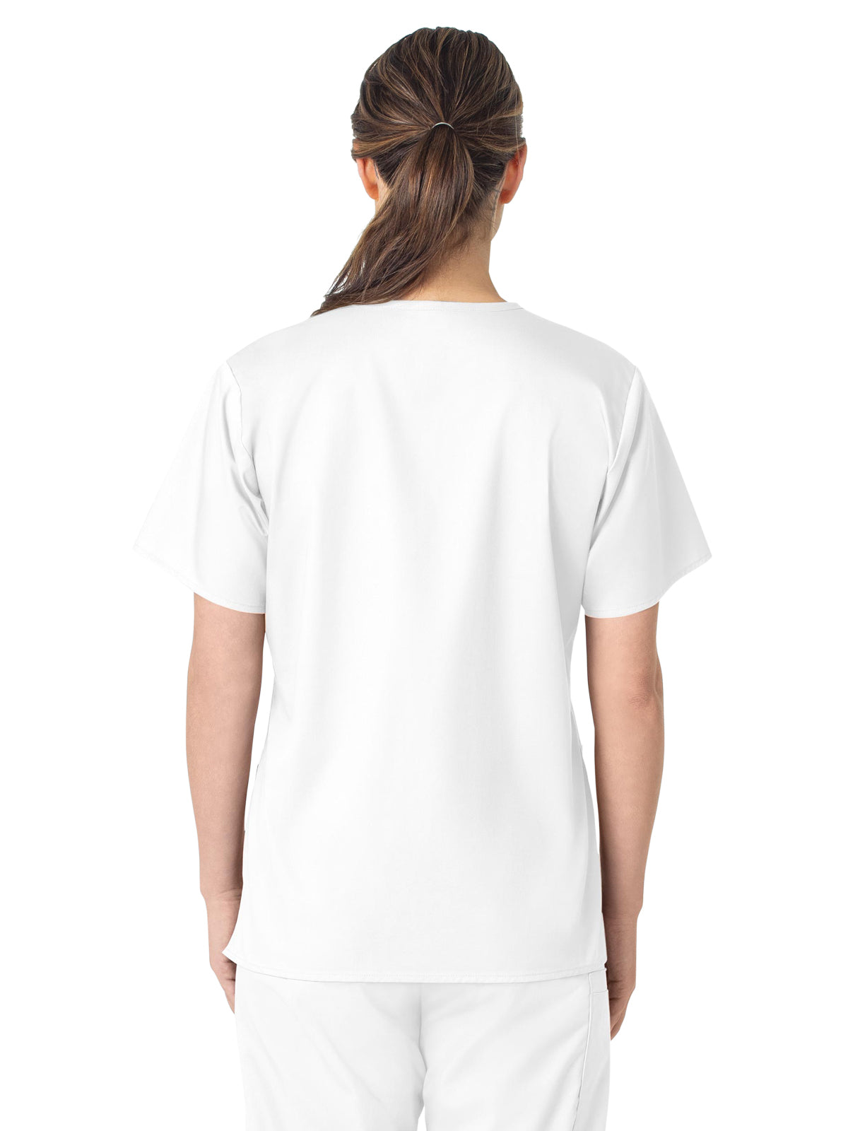 Women's Four-Pocket V-Neck Top