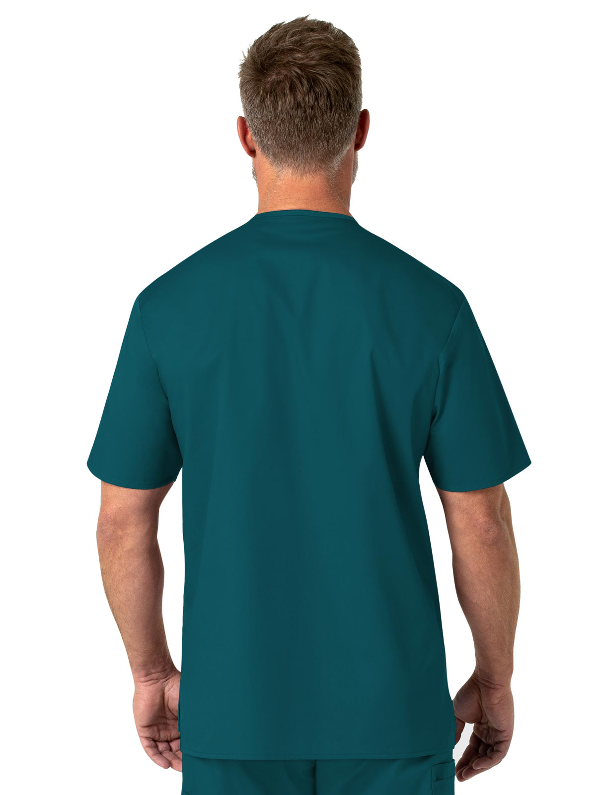 Men's Four-Pocket Modified V-Neck Top