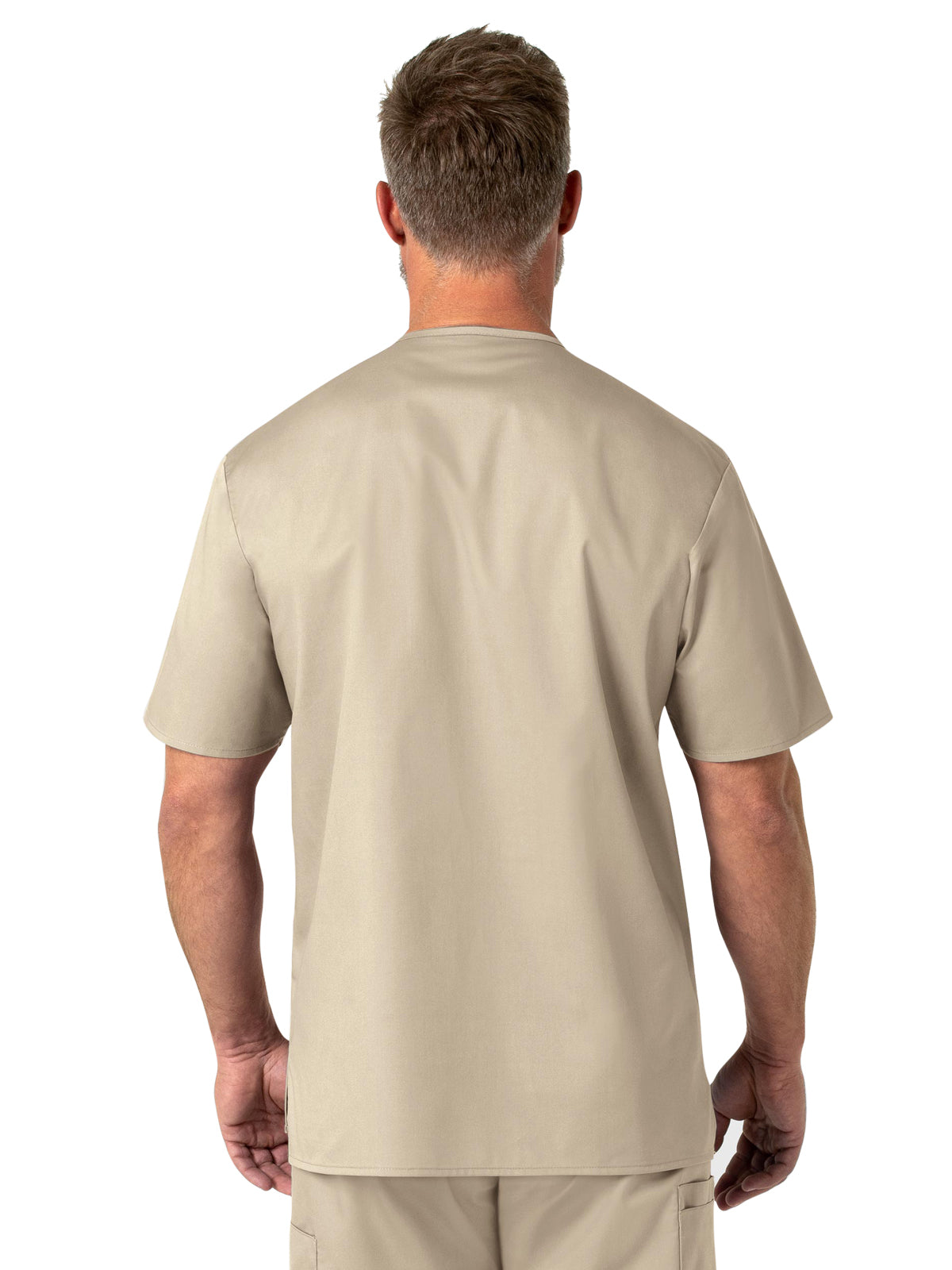 Men's Four-Pocket Modified V-Neck Top