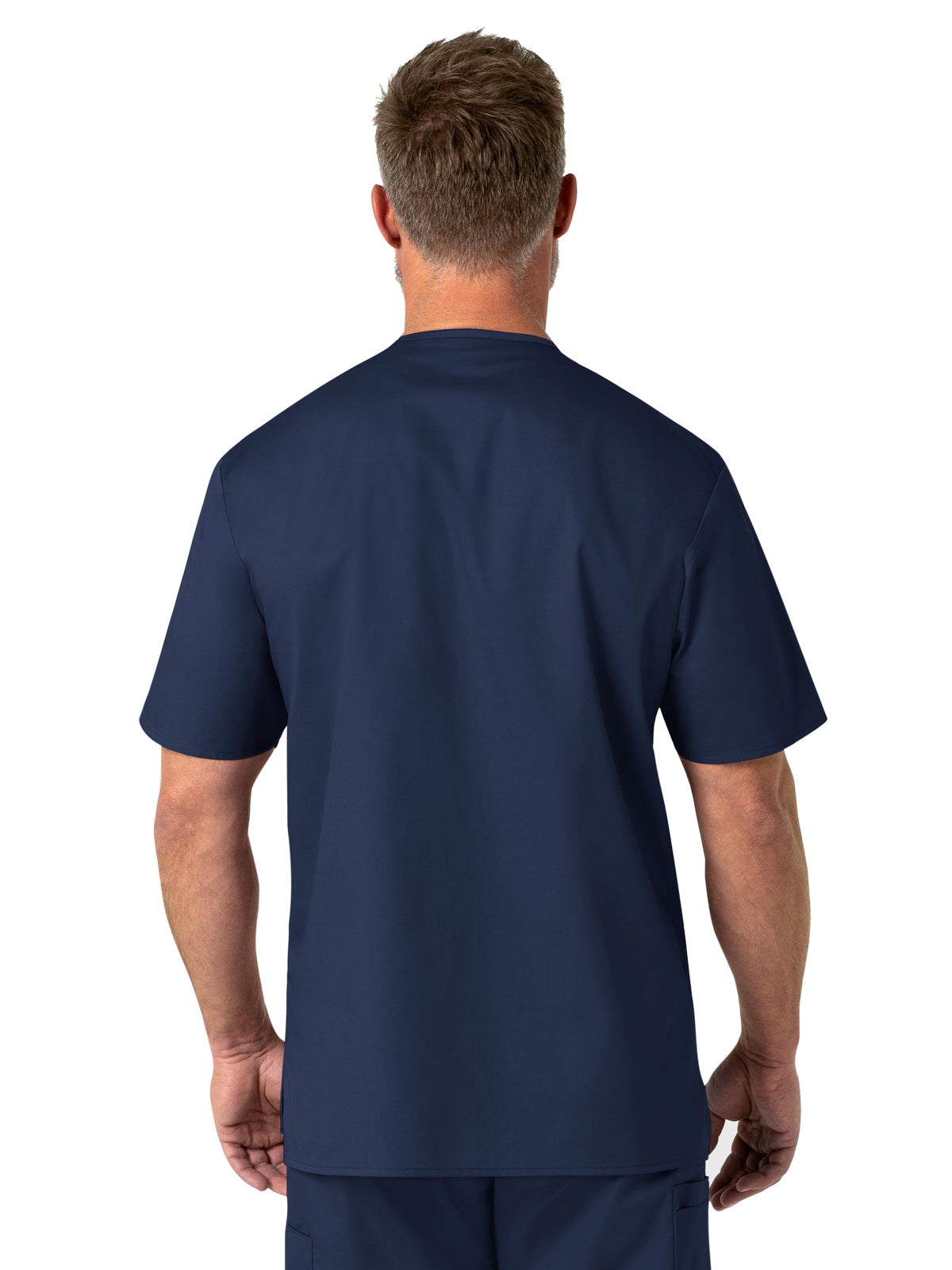 Men's Four-Pocket Modified V-Neck Top