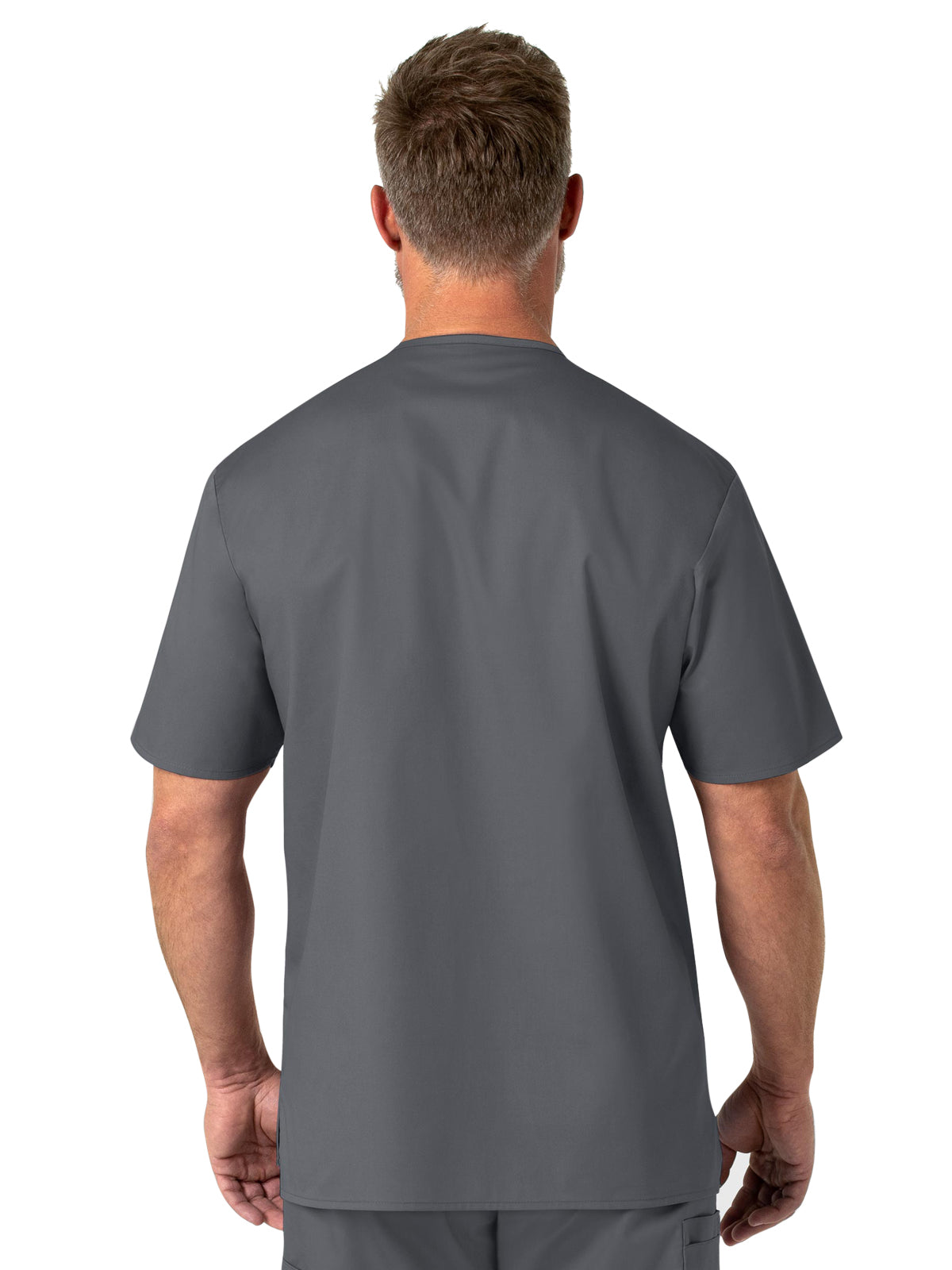 Men's Four-Pocket Modified V-Neck Top