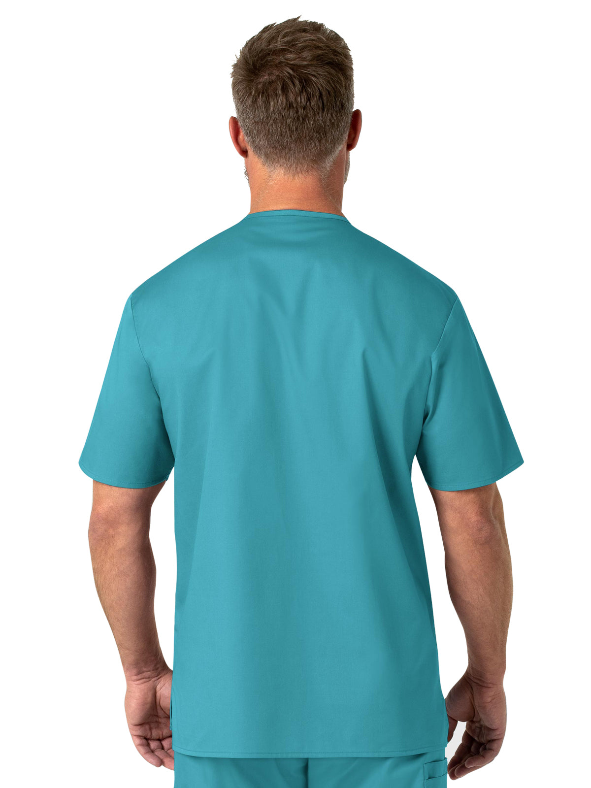 Men's Four-Pocket Modified V-Neck Top