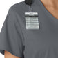 Women's Three-Pocket Curved V-Neck Scrub Top