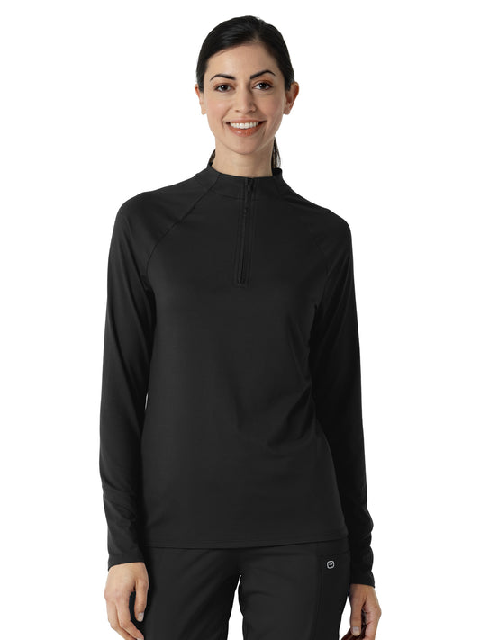 Women's Watch Window Quarter Zip Top