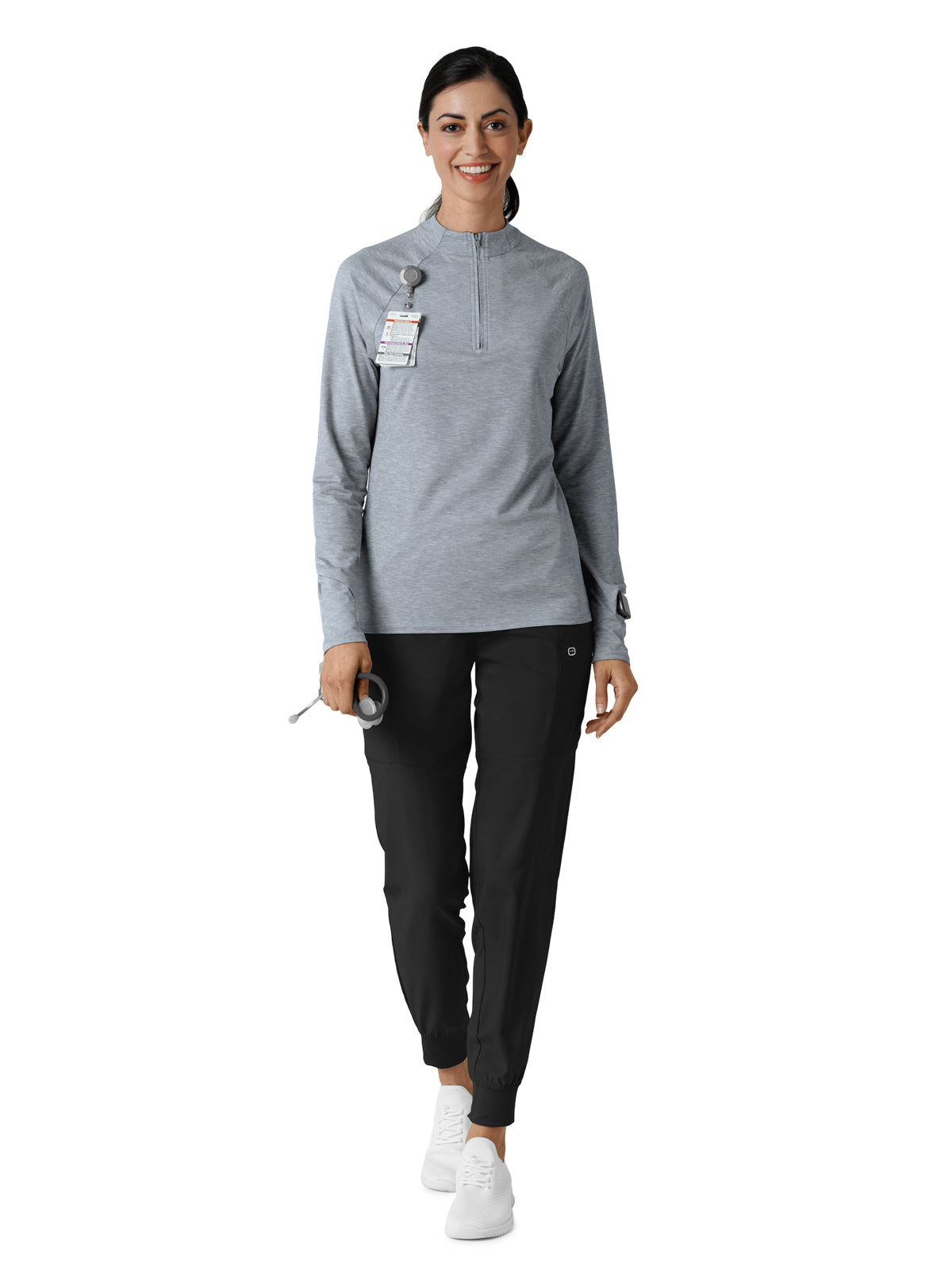 Women's Watch Window Quarter Zip Top