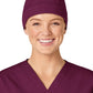 Unisex Scrub Cap Hat - 400 - Wine