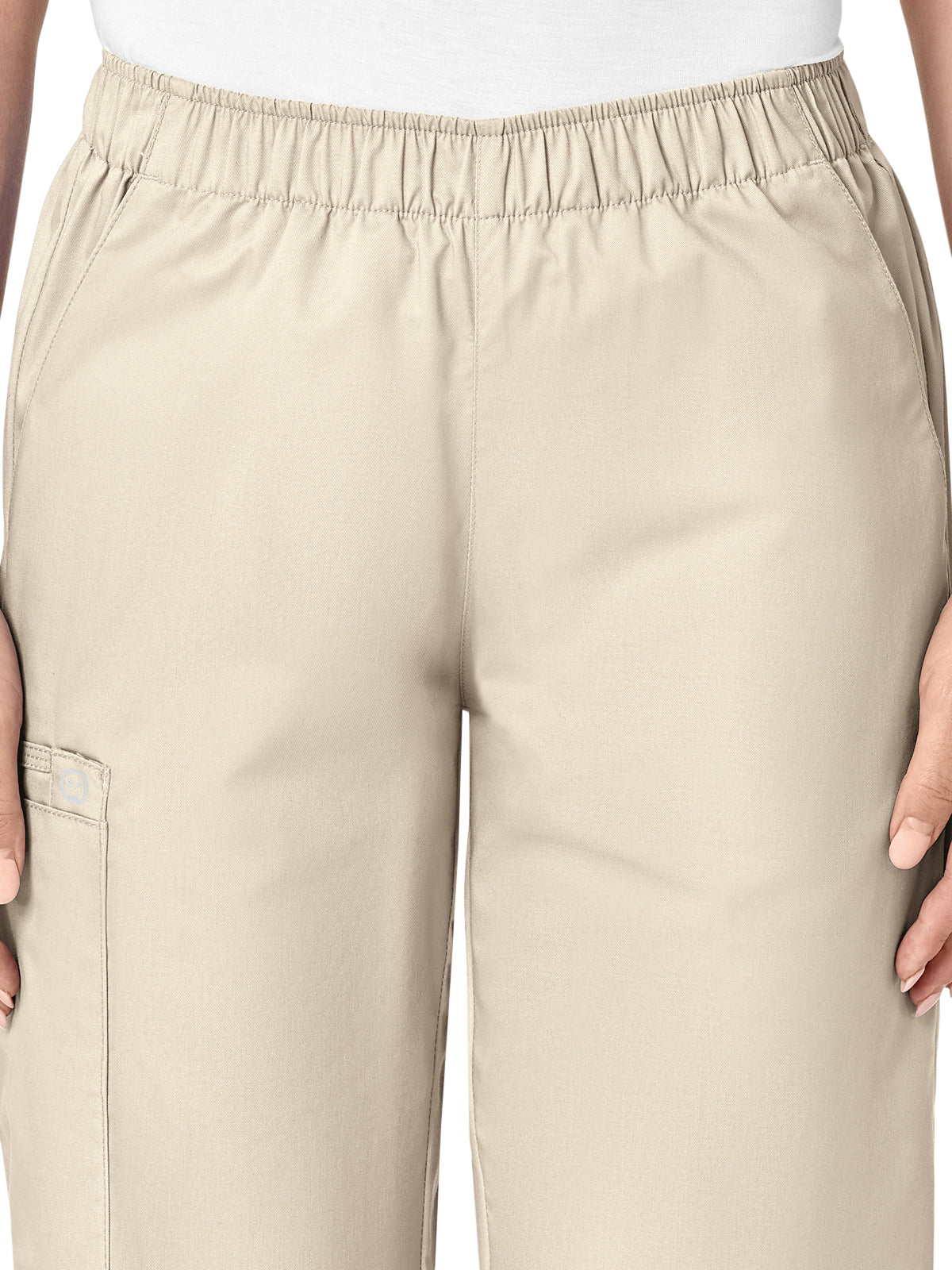 Women's Five-Pocket Pull-On Cargo Pant