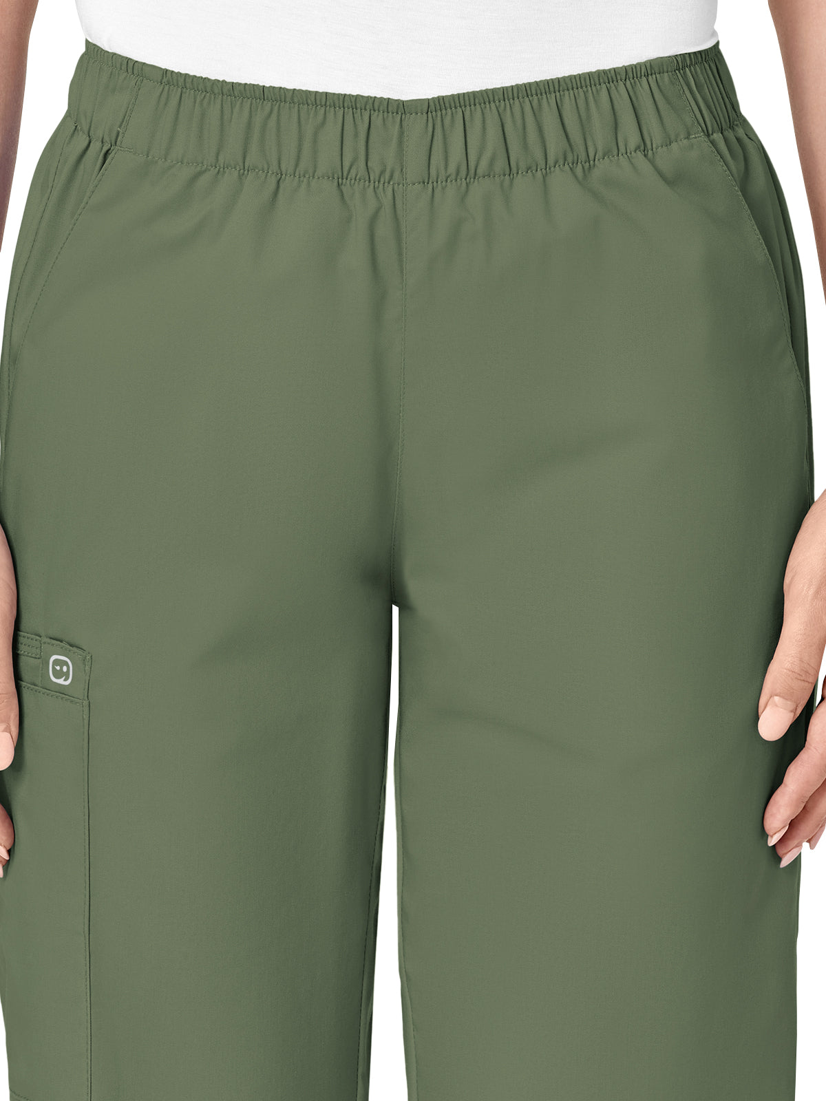 Women's Five-Pocket Pull-On Cargo Pant