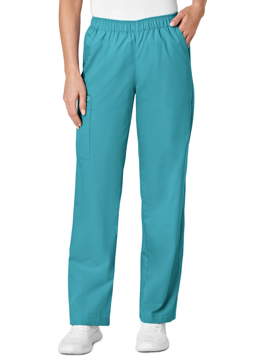 Women's Five-Pocket Pull-On Cargo Pant