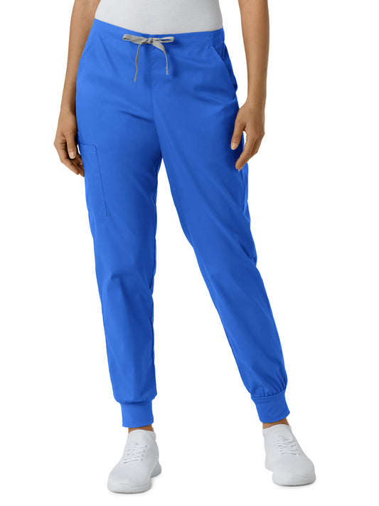 Women's Six-Pocket Cargo Jogger Scrub Pant