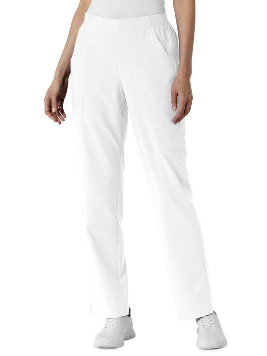 Women's Six-Pocket Cargo Utility Pant - 5145 - White