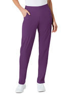 Women's Eight-Pocket Flat-Front Cargo Pant - 5155 - Eggplant