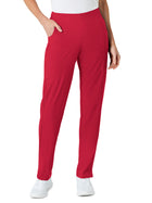 Women's Eight-Pocket Flat-Front Cargo Pant - 5155 - Red