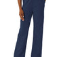 Women's Seven-Pocket Straight Leg Cargo Scrub Pant - 5180 - Navy