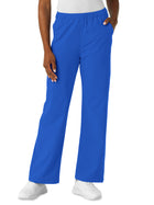 Women's Seven-Pocket Straight Leg Cargo Scrub Pant - 5180 - Royal