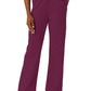Women's Seven-Pocket Straight Leg Cargo Scrub Pant - 5180 - Wine