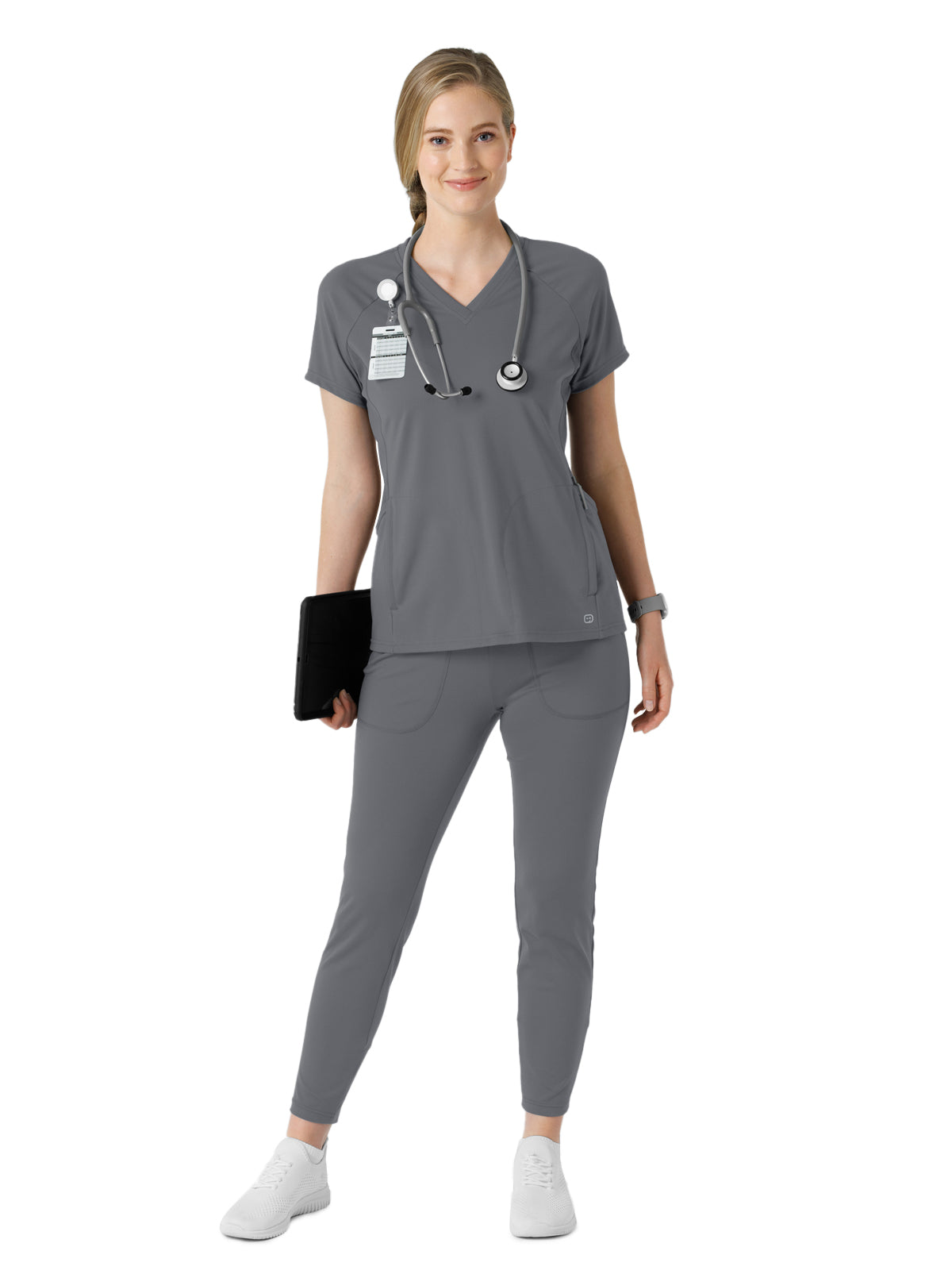 Women's Five-Pocket Athletic Track Scrub Pant