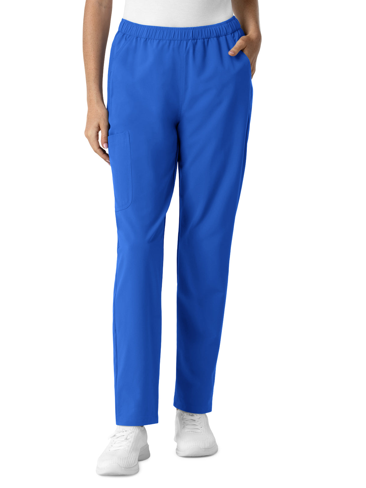 Women's Six-Pocket Slim Leg Scrub Pant - 5280 - Royal