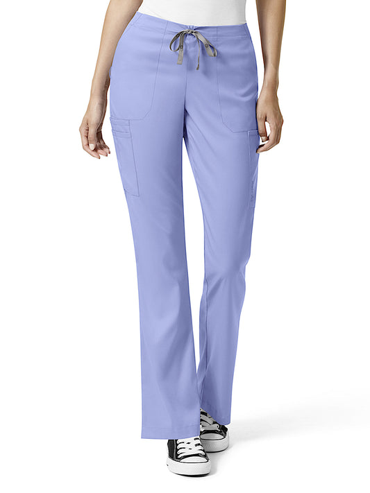 Women's Seven-Pocket Moderate Flare Leg Pant